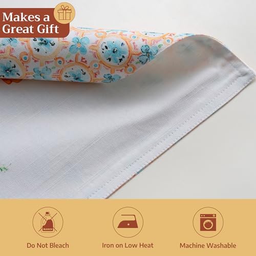 Maison d' Hermine Placemats Set of 4 Reusable 100% Cotton (13"x19")