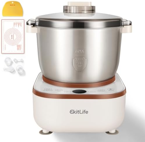 7.4Qt Electric Dough Maker Machine, Kneading & Fermentation Mixer