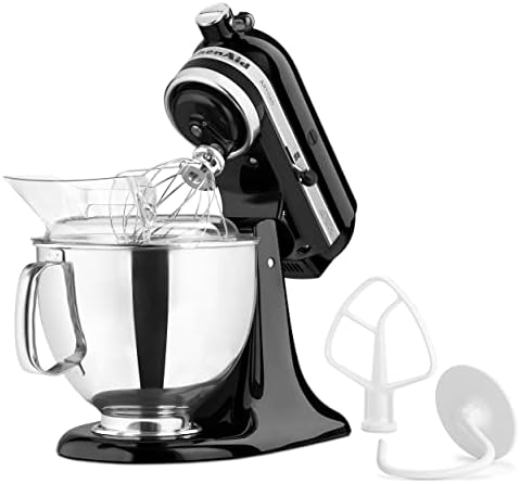 KitchenAid Artisan, 5-Qt Tilt Head Stand Mixer, KSM150PS, Onyx Black