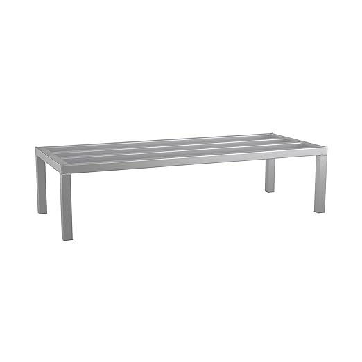 48'' x 20'' x 12'' Aluminum Dunnage Rack - 1685 lb. Capacity