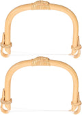 Replacement Teapot Handle for Ceramic Tea Pots U-Shape Rattan Grip Bamboo Cane Handle Accessory Heat Resistant Tea Kettle