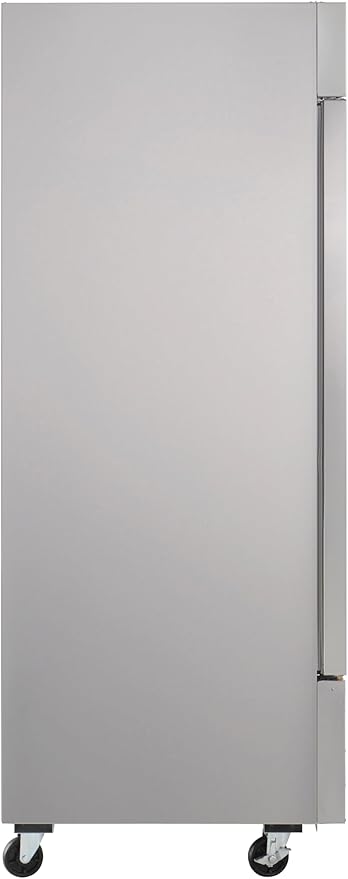 Kratos Commercial Freezer- 2- Solid Door Reach-In, Stainless Steel Exterior, 54" W (67K-005)