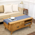 Solino Home 100% Pure Linen Table Runner Chambray Indigo, Athena 14 x 60 in