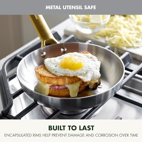 GreenPan Reserve Stainless Steel Tri-Ply 8" Frying Pan Skillet