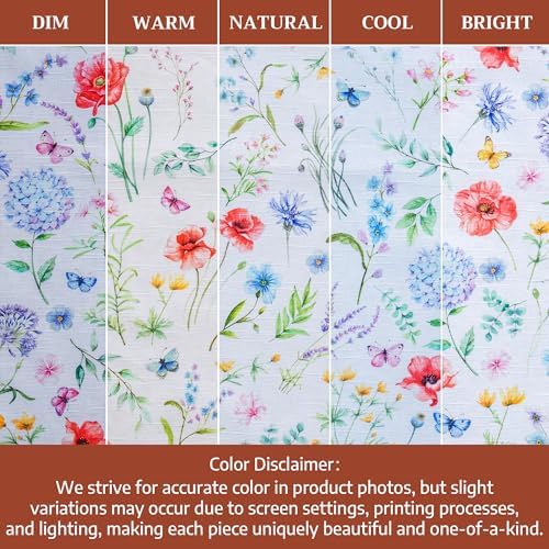 Maison d' Hermine Placemats Set of 4 Reusable 100% Cotton (13"x19")