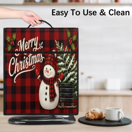 Christmas Kitchen Aid Cover Foldable Washable Stand Mixer Dust Cover