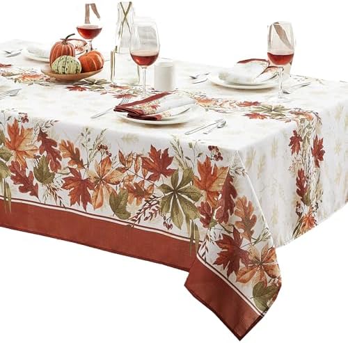 Newbridge Thanksgiving Elements of Nature Tablecloth, 60 x 102 Rectangle