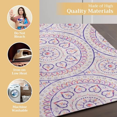 Maison d' Hermine Placemats Set of 4 Reusable 100% Cotton (13"x19")