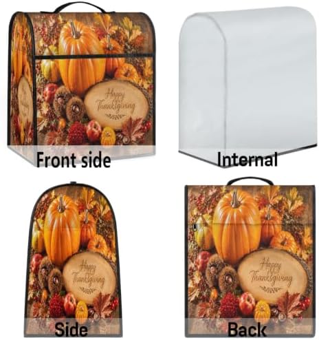 Thanksgiving Kitchen Aid Cover Foldable Washable Stand Mixer Dust Cover