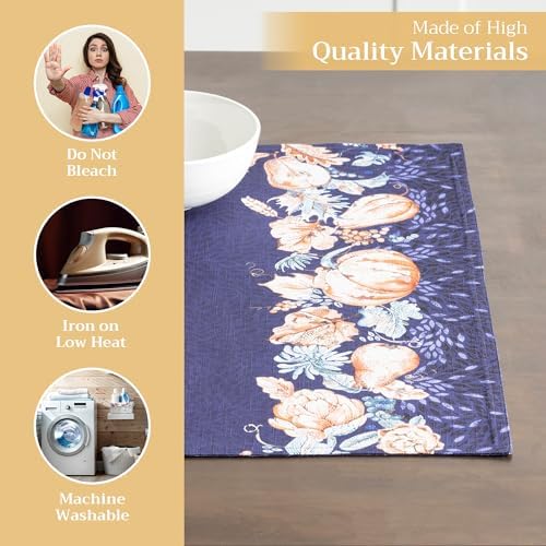Maison d' Hermine Placemats Set of 4 Reusable 100% Cotton (13"x19")