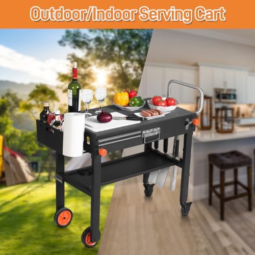 Outdoor Grill Cart for Blackstone 17/22 Inch Griddle