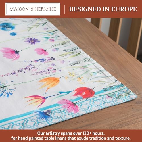 Maison d' Hermine Placemats Set of 4 Reusable 100% Cotton (13"x19")