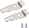 2 Pack Dishwasher Mounting Bracket,Metal Replacement for WP8269145, WP8269145VP, AP3039168, PS393134 Undercounter Dishwasher Bracket Compatible with Most Dishwasher Models
