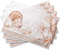 Maison d' Hermine Placemats Set of 4 Reusable 100% Cotton (13"x19")