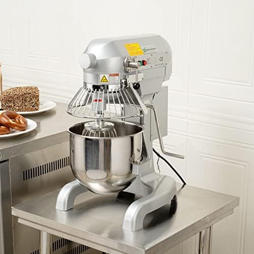 Restaurantware 11 qt Planetary Stand Mixer, Dough Hook, Whisk, Beater, 1 Ct