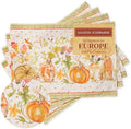 Maison d' Hermine Placemats Set of 4 Reusable 100% Cotton (13"x19")