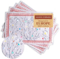 Maison d' Hermine Placemats Set of 4 Reusable 100% Cotton (13"x19")