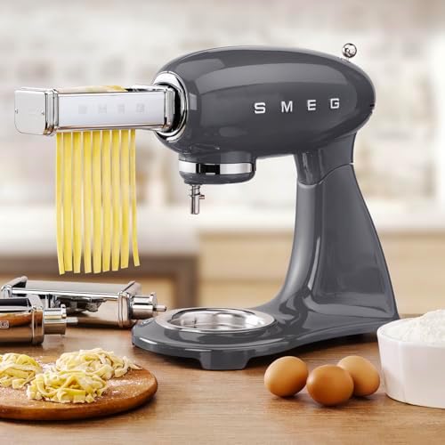 SMEG 50's Retro Stand Mixer with Accessories Slate Gray SMF03GRUS