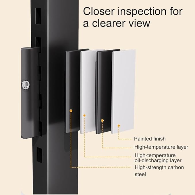3-Tier Microwave Stand, Expandable(15.4"- 24.4") Heavy Duty Adjustable Shelf Microwave Oven Rack, Kitchen Countertop Organizer and Storage, Organizer Shelf for Rice Cooker Shelf