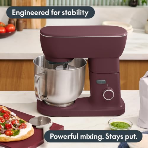 bella STIR 5.3Qt Tilt-Head Stand Mixer, 12-Speed Countertop Mixer, Fig