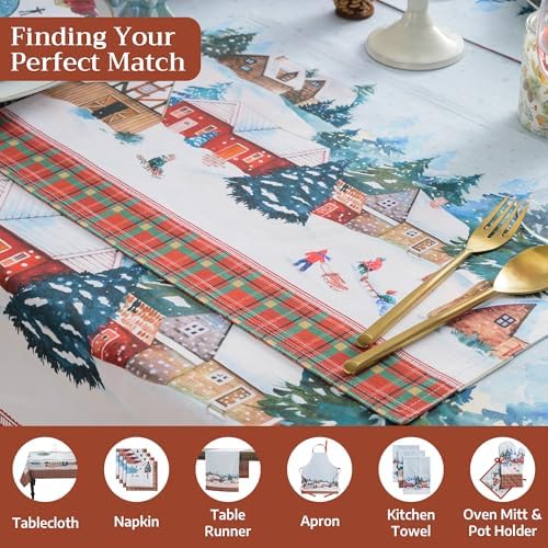 Maison d' Hermine Placemats Set of 4 Reusable 100% Cotton (13"x19")