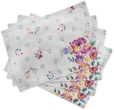 Maison d' Hermine Placemats Set of 4 Reusable 100% Cotton (13"x19")
