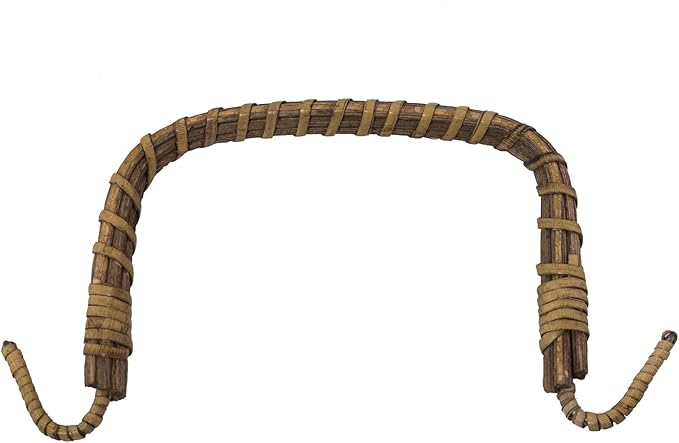 Rattan Metal Teapot Handle Tea Accessories Supplies for Ceramic Pot, Pottery Tea Pots, Japanese Wired Teapot, Dark Brown