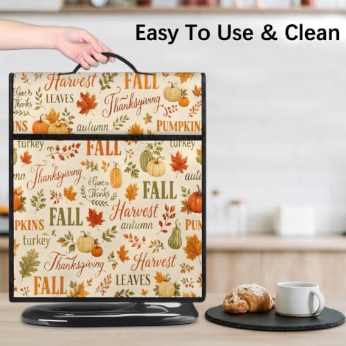 Fall Kitchen Aid Cover Foldable Washable Stand Mixer Dust Cover