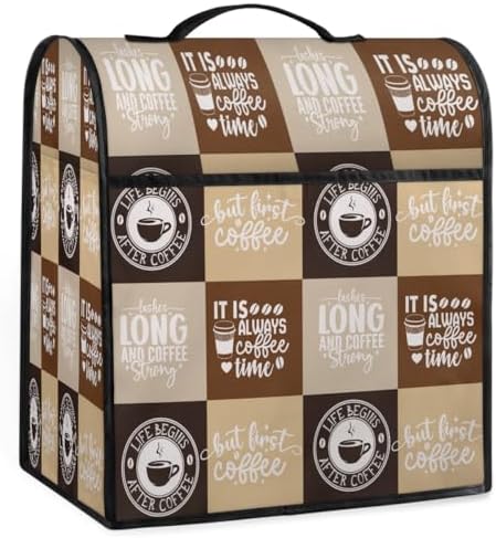 Coffee Time Kitchen Aid Covers Foldable Washable Stand Mixer Dust Cover