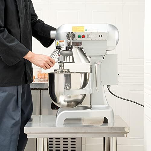 Restaurantware 11 qt Planetary Stand Mixer, Dough Hook, Whisk, Beater, 1 Ct