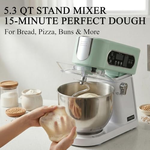 5.3 Qt Tilt-Head Stand Mixer, 9-Speed Electric Food Mixer