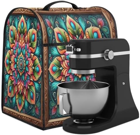 Mandala Ethic Kitchen Aid Covers Foldable Washable Stand Mixer Dust Cover