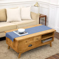 Solino Home 100% Linen Table Runner Blue Denim Woven, Athena 14 x 60 in