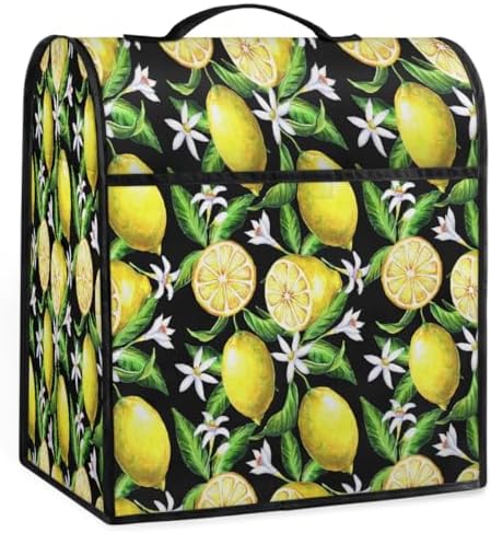 Summer Lemon Kitchen Aid Covers Foldable Washable Stand Mixer Dust Cover