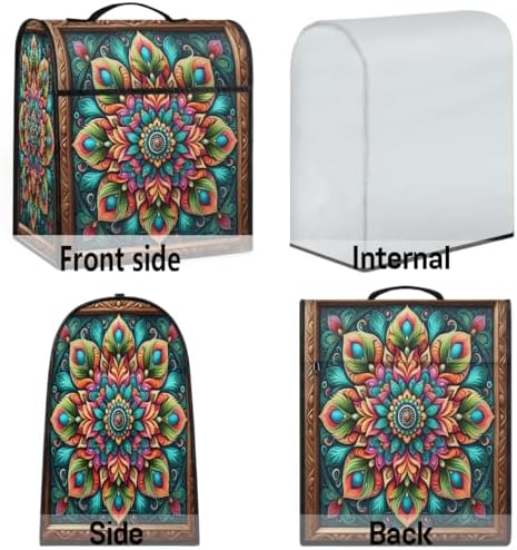 Mandala Ethic Kitchen Aid Covers Foldable Washable Stand Mixer Dust Cover