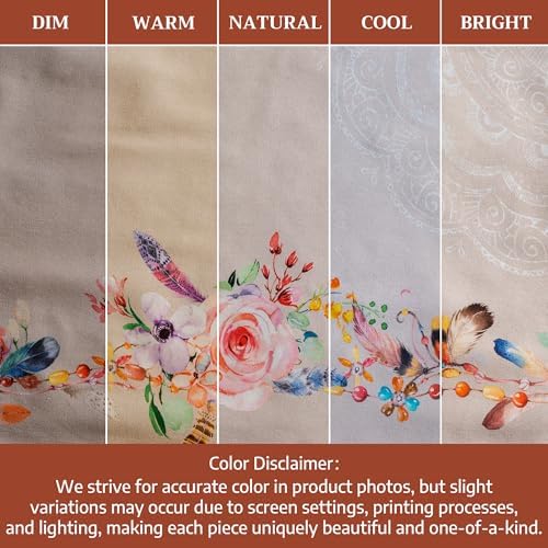 Maison d' Hermine Placemats Set of 4 Reusable 100% Cotton (13"x19")