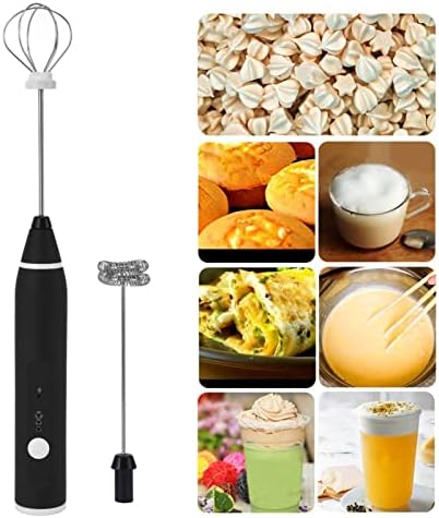 Cordless Electric Hand Mixer,3 Speed Modes USB Rechargable Handheld Egg Beater Electric Stirrer Coffee Milk Foamer Electric Whisk for Kitchen Baking Stirring
