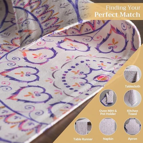 Maison d' Hermine Placemats Set of 4 Reusable 100% Cotton (13"x19")