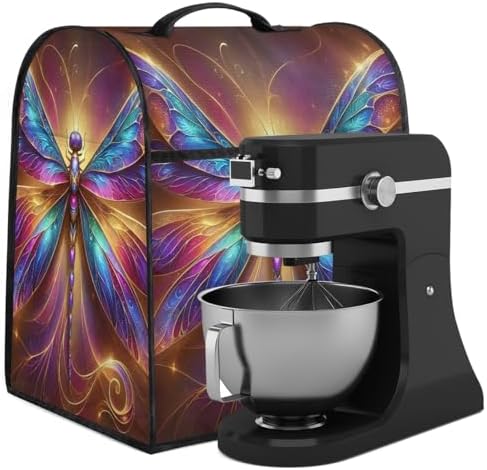 Dragonfly Animal Kitchen Aid Cover Foldable Washable Stand Mixer Dust Cover
