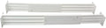 Dial Industries Adjustable Spring Loaded Kitchen, Junk, Office Drawer Organizer Dividers, Set of 2, 2.5" Deep