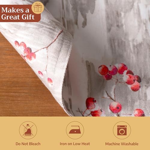 Maison d' Hermine Placemats Set of 4 Reusable 100% Cotton (13"x19")