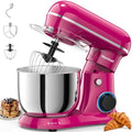 Honinst 4QT Electric Stand Mixer, 10-Speed Tilt-Head Compact Kitchen Mixer