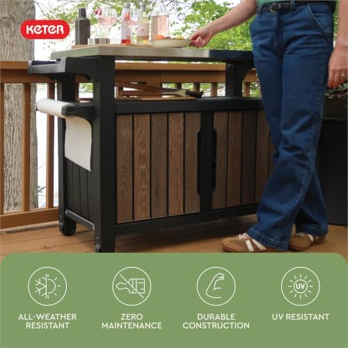 Keter Unity XL Outdoor Entertainment Cart