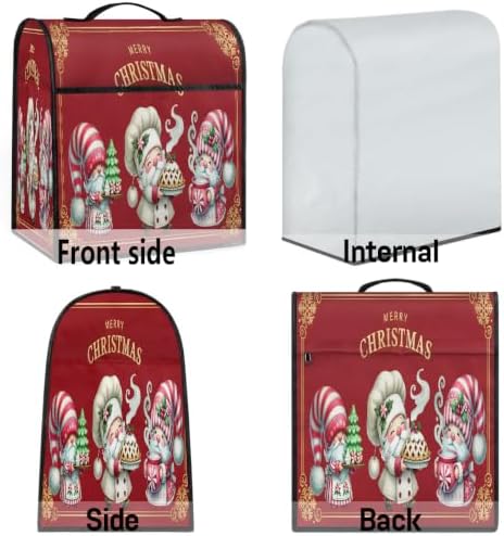 Christmas Kitchen Aid Cover Foldable Washable Stand Mixer Dust Cover