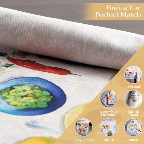 Maison d' Hermine Placemats Set of 4 Reusable 100% Cotton (13"x19")