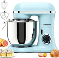 Stand Mixer, 6.5QT Tilt-Head Electric Kitchen Mixer 660W, 10-Speed Household food mixer with 304 Stainless Steel Bowl, Bread Cake Mixer include Dishwasher Safe Dough Hook, Beater and Whisk