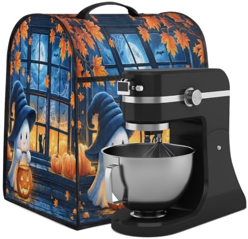 Halloween Kitchen Aid Cover Foldable Washable Stand Mixer Dust Cover