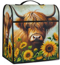 Highland Cow Kitchen Aid Covers Foldable Washable Stand Mixer Dust Cover
