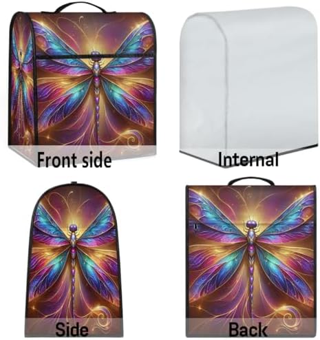 Dragonfly Animal Kitchen Aid Cover Foldable Washable Stand Mixer Dust Cover
