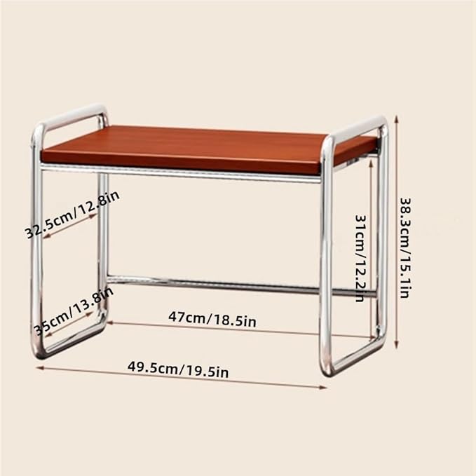 Multifunctional Microwave Stand with Storage, Solid Wood Spice Rack, Kitchen Countertop Organizer Shelf for Rice Cooker, Oven, Air Fryer and Seasoning(38.3cm/15.1in)